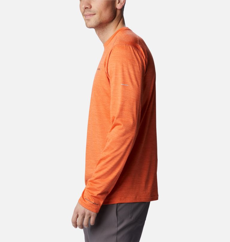 Alpine Chill Zero Long Sleeve | 849 | XXL, Color: Desert Orange Heather, image 3