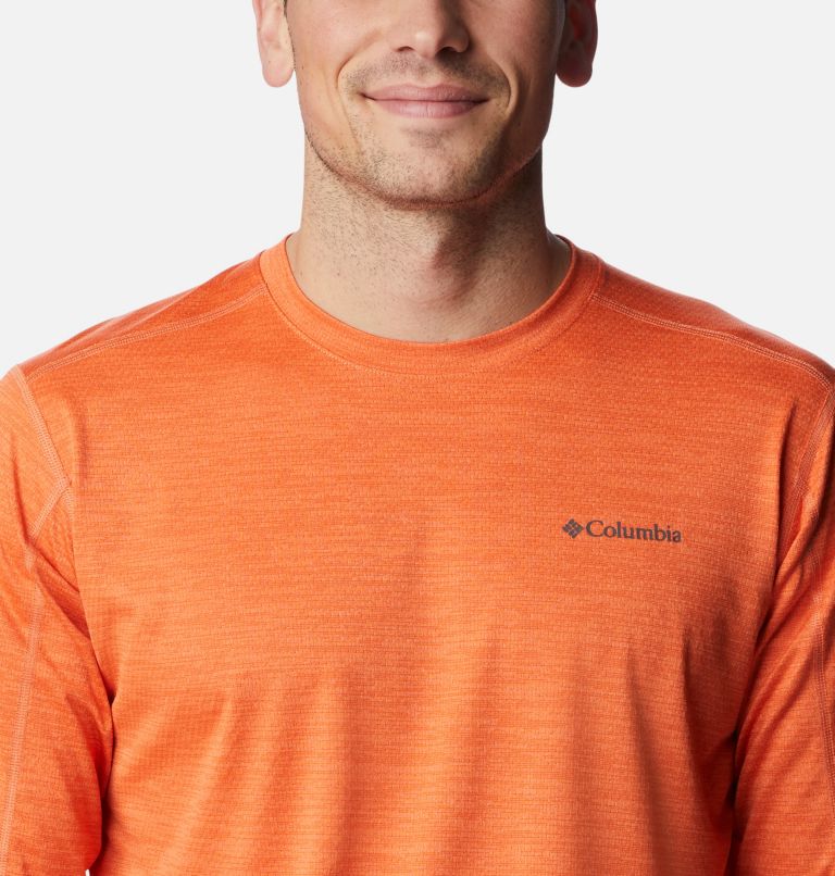 Alpine Chill Zero Long Sleeve | 849 | XXL, Color: Desert Orange Heather, image 4