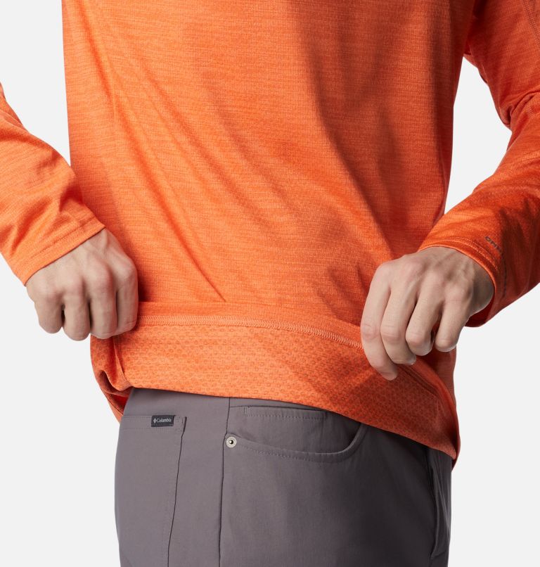 Alpine Chill Zero Long Sleeve | 849 | XXL, Color: Desert Orange Heather, image 6