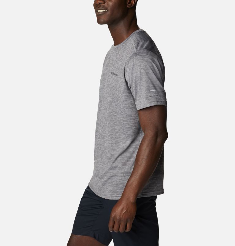 T-shirt col rond à manches courtes Alpine Chill Zero Homme, Color: Columbia Grey Heather, image 3