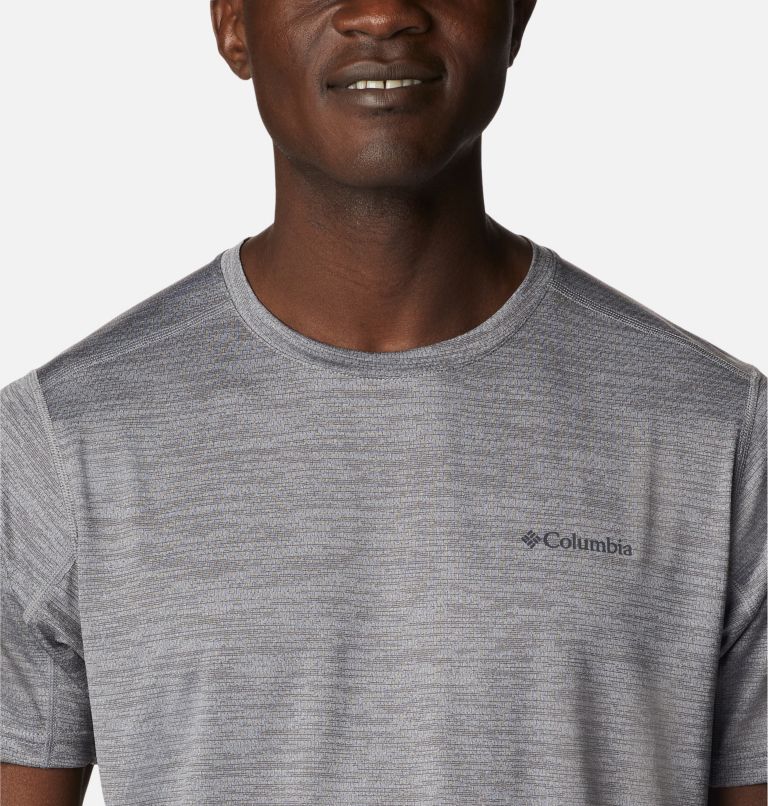 T-shirt col rond à manches courtes Alpine Chill Zero Homme, Color: Columbia Grey Heather, image 4