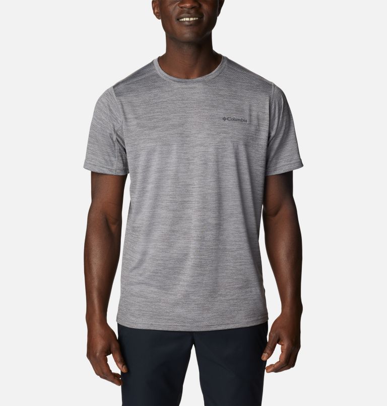 T-shirt col rond à manches courtes Alpine Chill Zero Homme, Color: Columbia Grey Heather, image 1