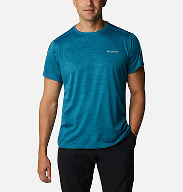 Columbia New PFG Fishing Gear Langhorne Short Sleeve T-Shirt Men's XL Blue 