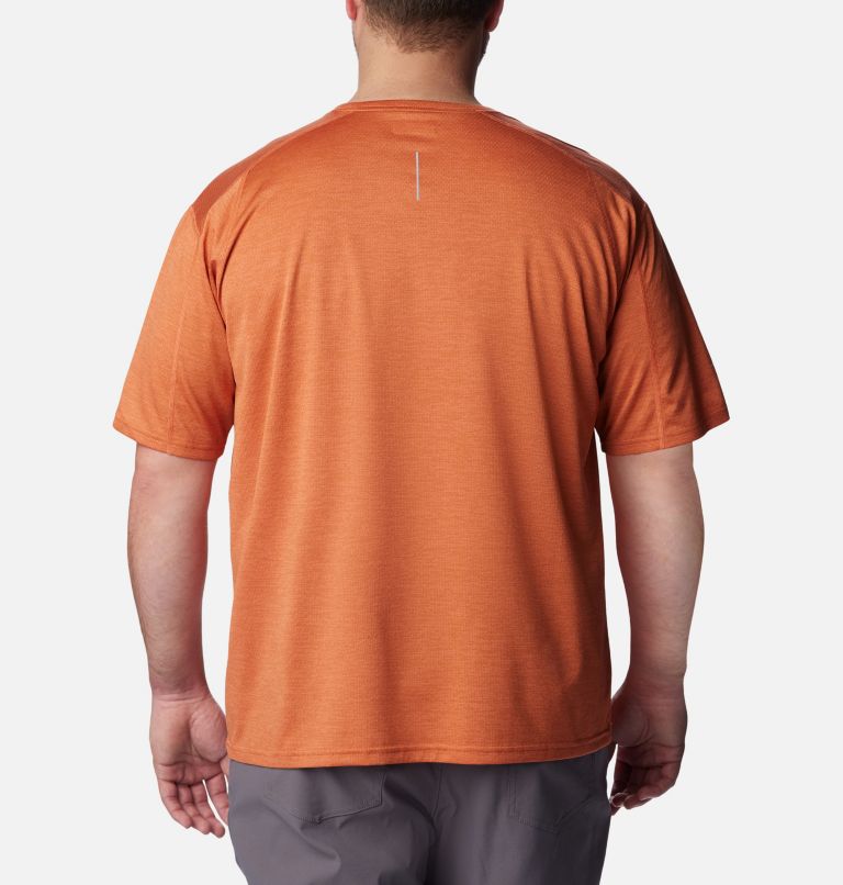 Men's Alpine Chill Zero Short Sleeve Crew Shirt - Big, Color: Desert Orange Heather, image 2
