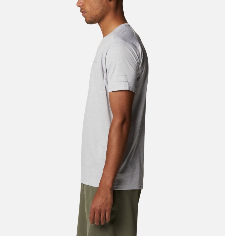 Thumbnail: Men’s Alpine Chill Zero Technical T-Shirt, Color: White Heather, image 3