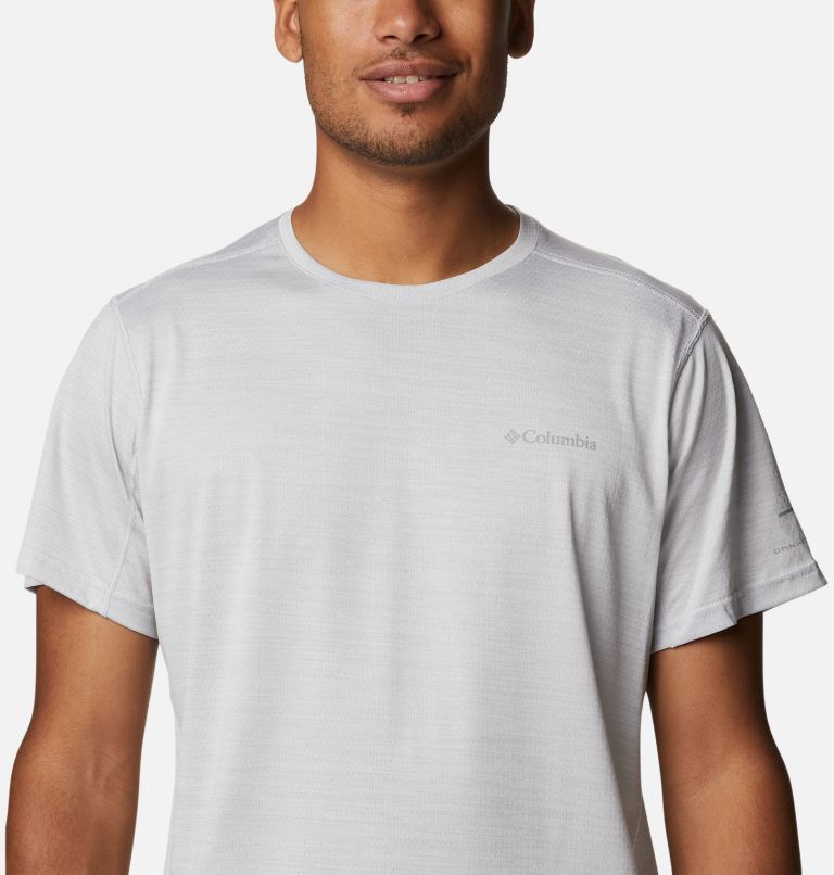 Thumbnail: T-Shirt tecnica Alpine Chill Zero da uomo, Color: White Heather, image 4