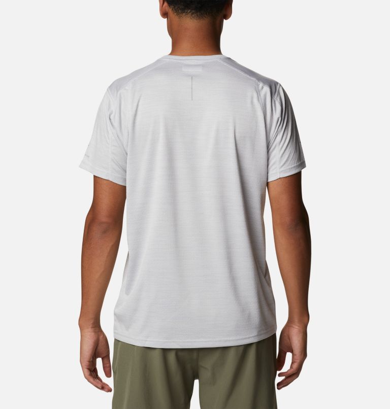 T-Shirt tecnica Alpine Chill Zero da uomo, Color: White Heather, image 2
