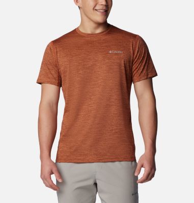 Playera Columbia Zero Rules Naranja Para Hombre