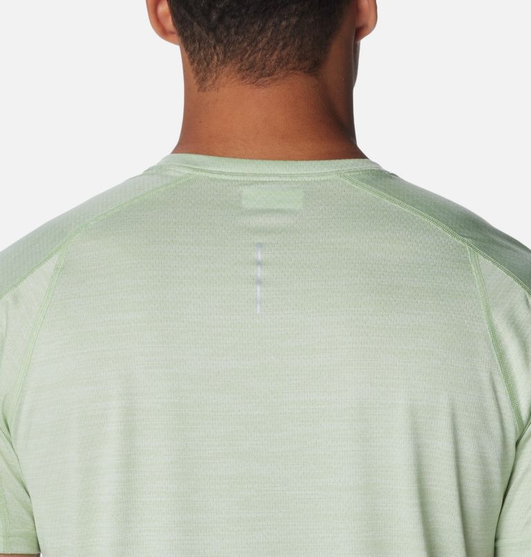 Men’s Alpine Chill Zero Technical T-Shirt, Color: Sage Leaf Heather, image 5