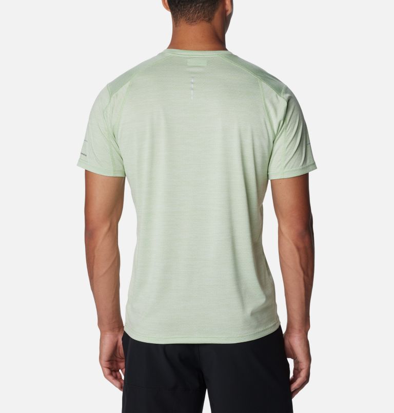 Men’s Alpine Chill Zero Technical T-Shirt, Color: Sage Leaf Heather, image 2
