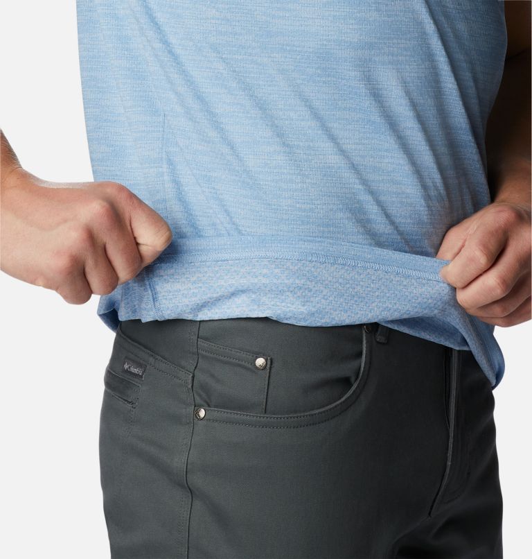 T-shirt Technique Alpine Chill Zero Homme, Color: Jet Stream Heather, image 6