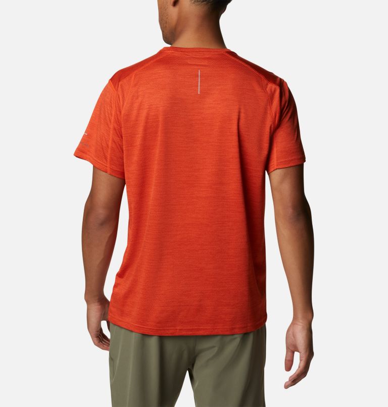 Thumbnail: T-shirt Technique Alpine Chill Zero Homme, Color: Red Quartz Heather, image 2