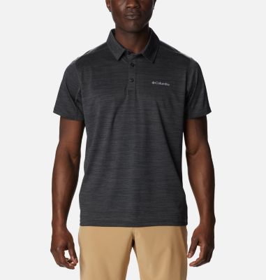 Columbia Men's Tech Trail Polo Shirt, Sun Protection, Moisture Wicking,  Shark, Small : : Clothing, Shoes & Accessories