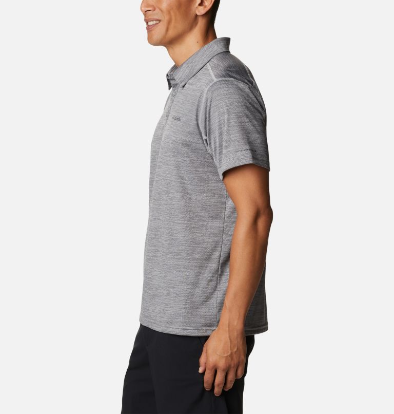 Polo Alpine Chill Zero pour homme, Color: Columbia Grey Heather, image 3