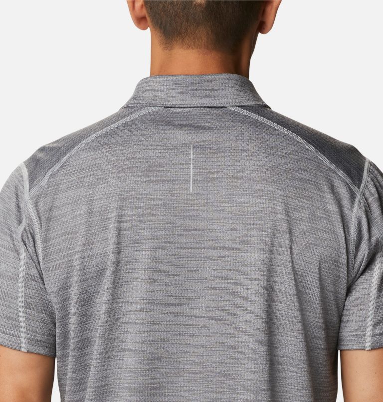 Polo Alpine Chill Zero pour homme, Color: Columbia Grey Heather, image 5