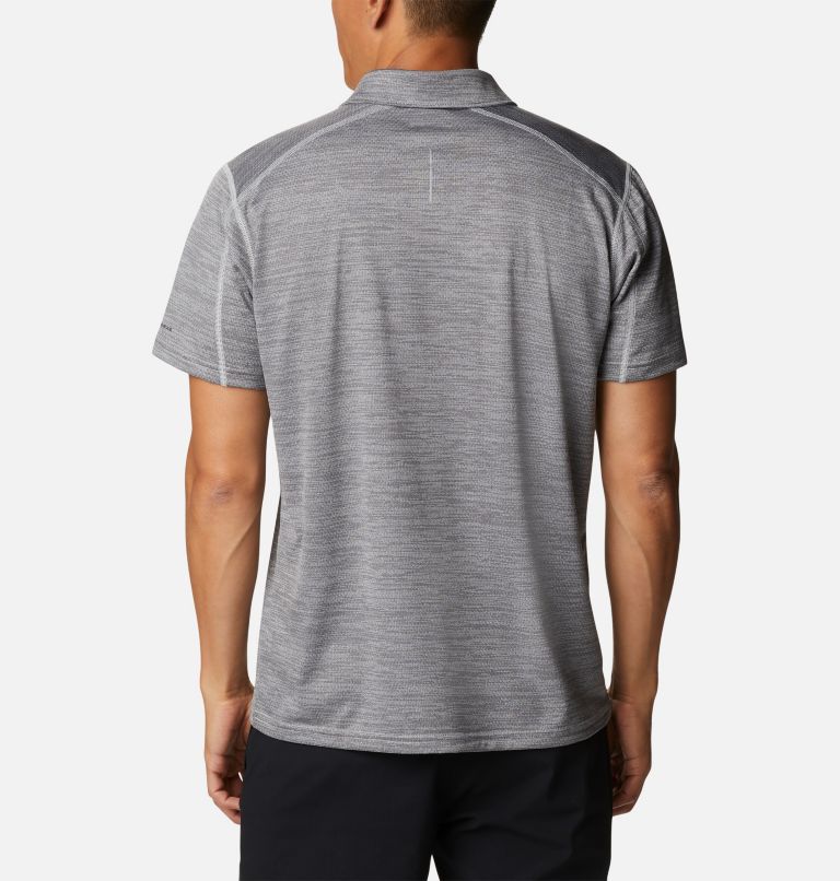Polo Alpine Chill Zero pour homme, Color: Columbia Grey Heather, image 2