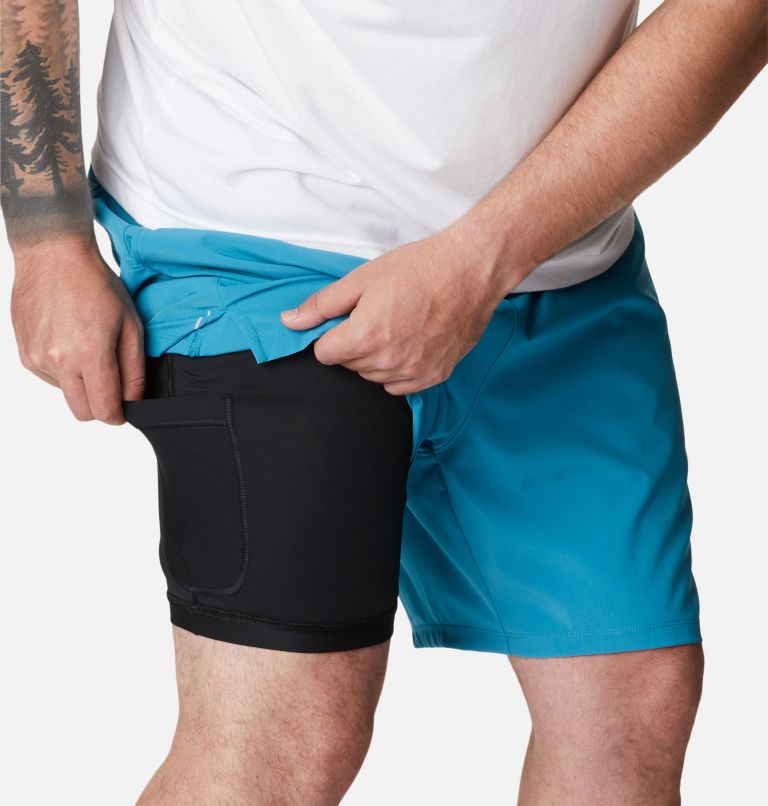 Men's Alpine Chill Zero Shorts - Big, Color: Deep Marine, image 8