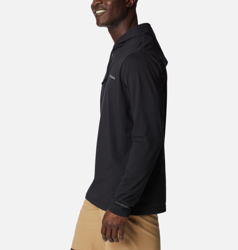 Chandail à capuchon Sun Trek Homme, Color: Black, image 3