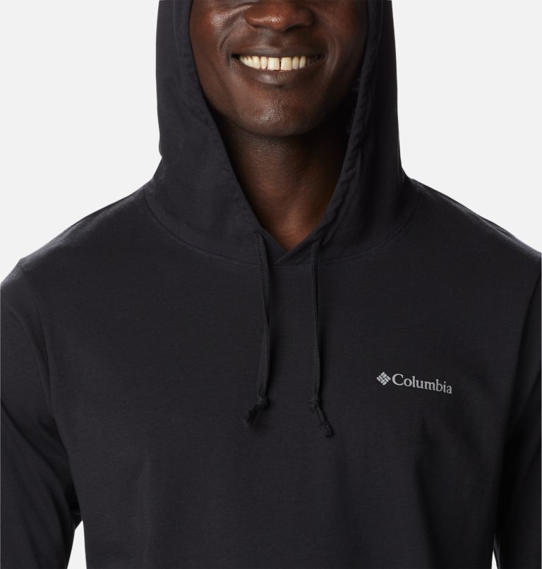 Chandail à capuchon Sun Trek Homme, Color: Black, image 4