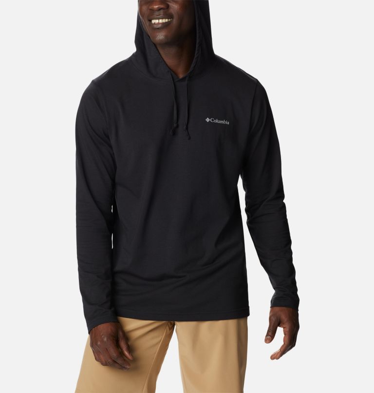 Chandail à capuchon Sun Trek Homme, Color: Black, image 5
