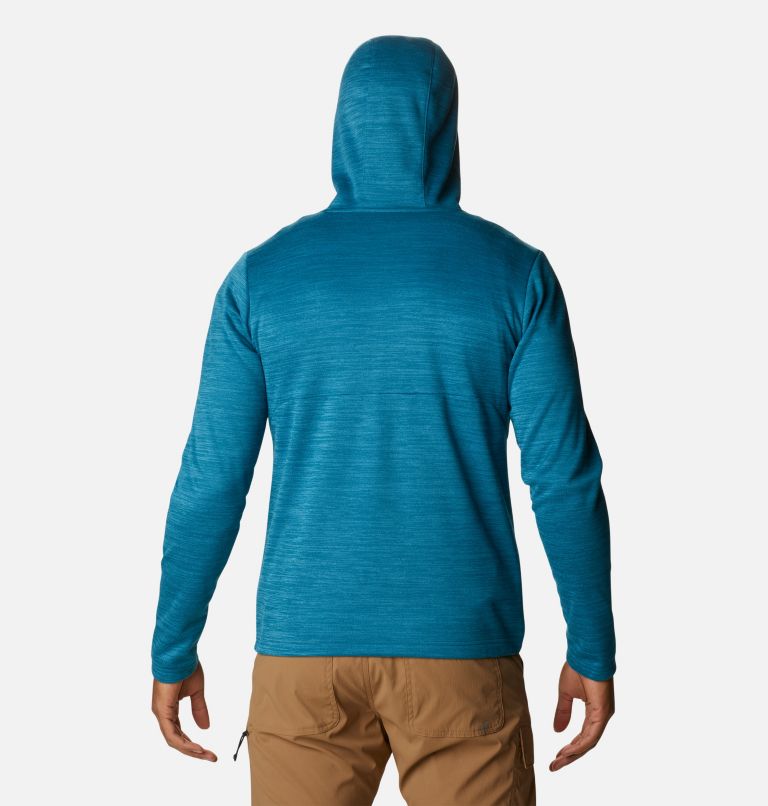 Maxtrail II Fleece Hooded Full Zip | 400 | L, Color: Deep Marine Heather, image 2