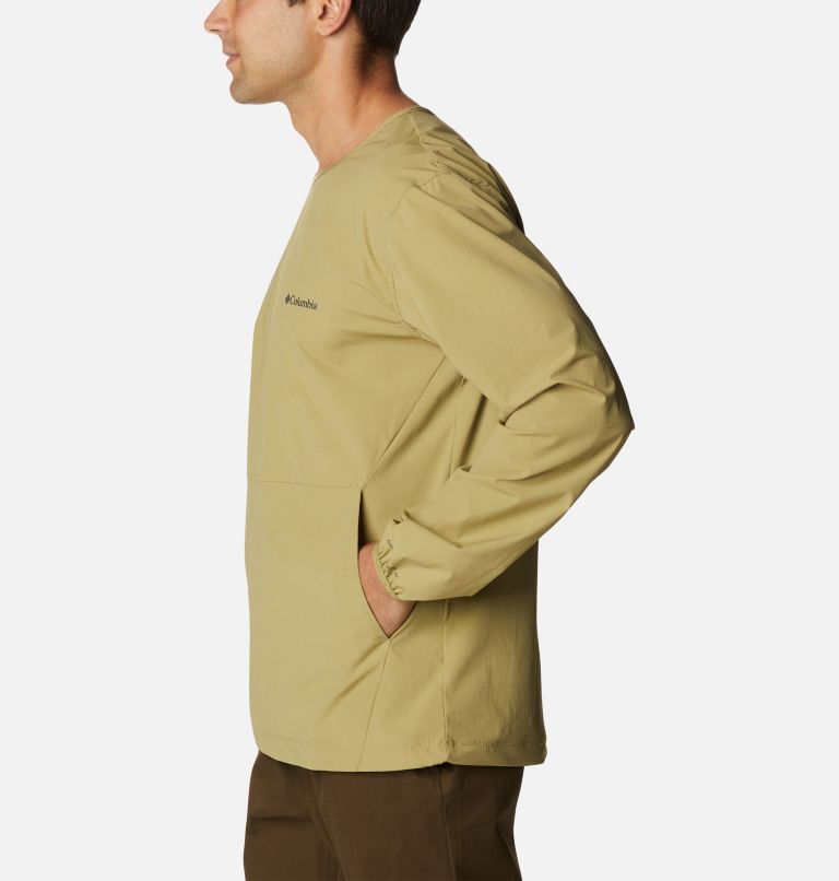 Men's Tech Trail Woven Pullover Shirt, Color: Savory