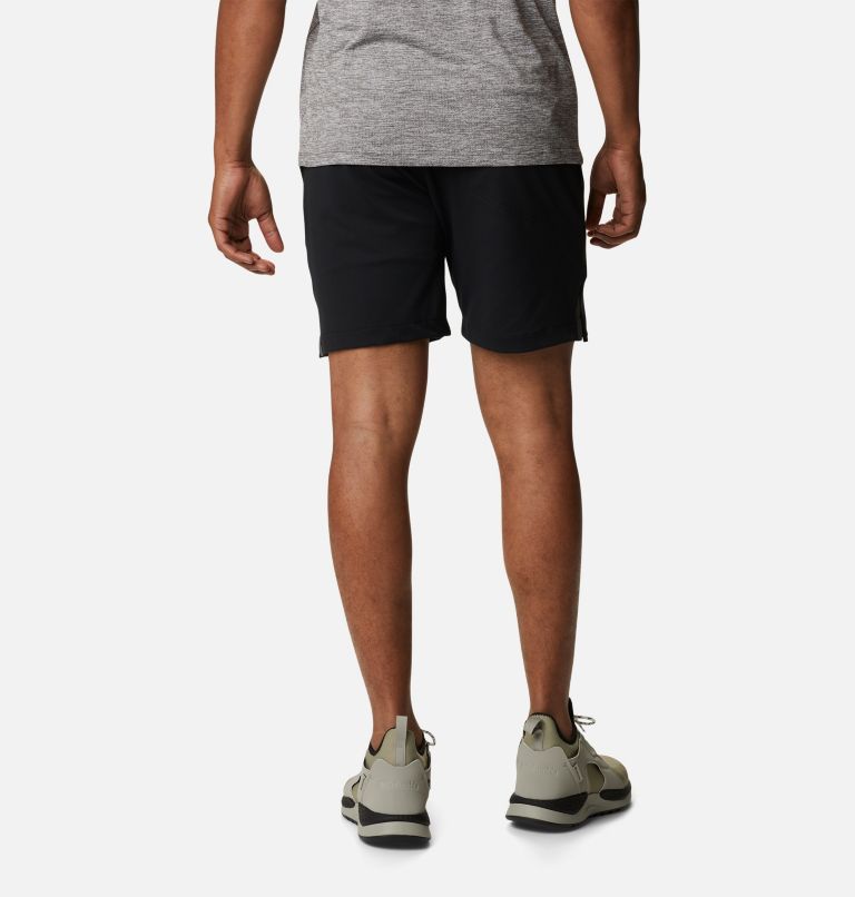 Thumbnail: Men's Tech Trail Knit Shorts, Color: Black, image 2