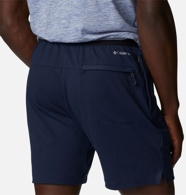 Men's Tech Trail Knit Shorts, Color: Collegiate Navy