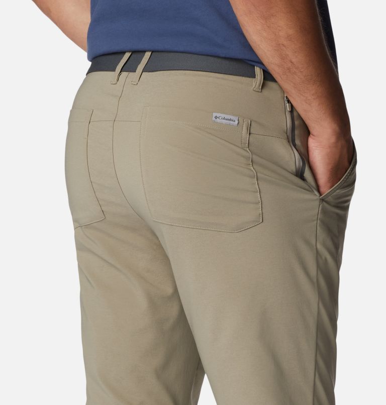 Men's Tech Trail II Pants, Color: Tusk, image 5