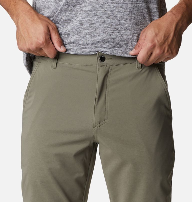 Men's Tech Trail II Pants, Color: Stone Green, image 4