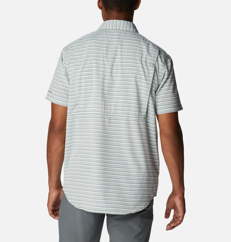Men's Twisted Creek III Short Sleeve Shirt- Tall, Color: Metal Basic Stripe, image 3