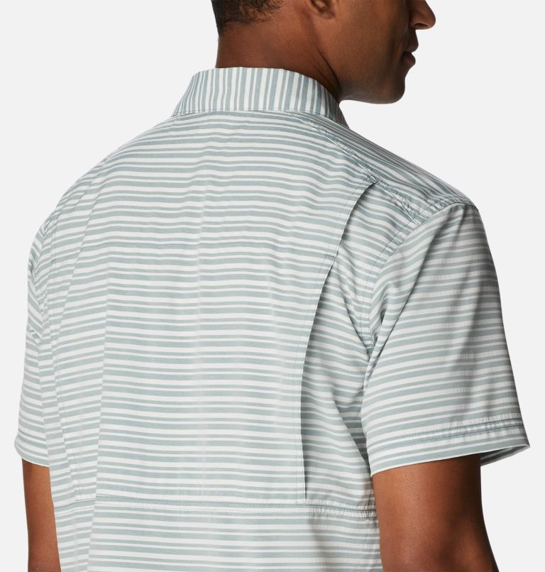 Men's Twisted Creek III Short Sleeve Shirt- Tall, Color: Metal Basic Stripe, image 5