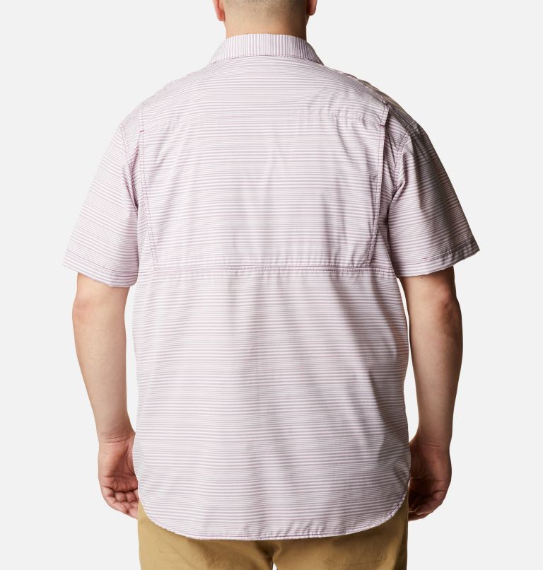 Men's Twisted Creek III Short Sleeve Shirt - Big, Color: Red Onion Wave Crest Stripe, image 2