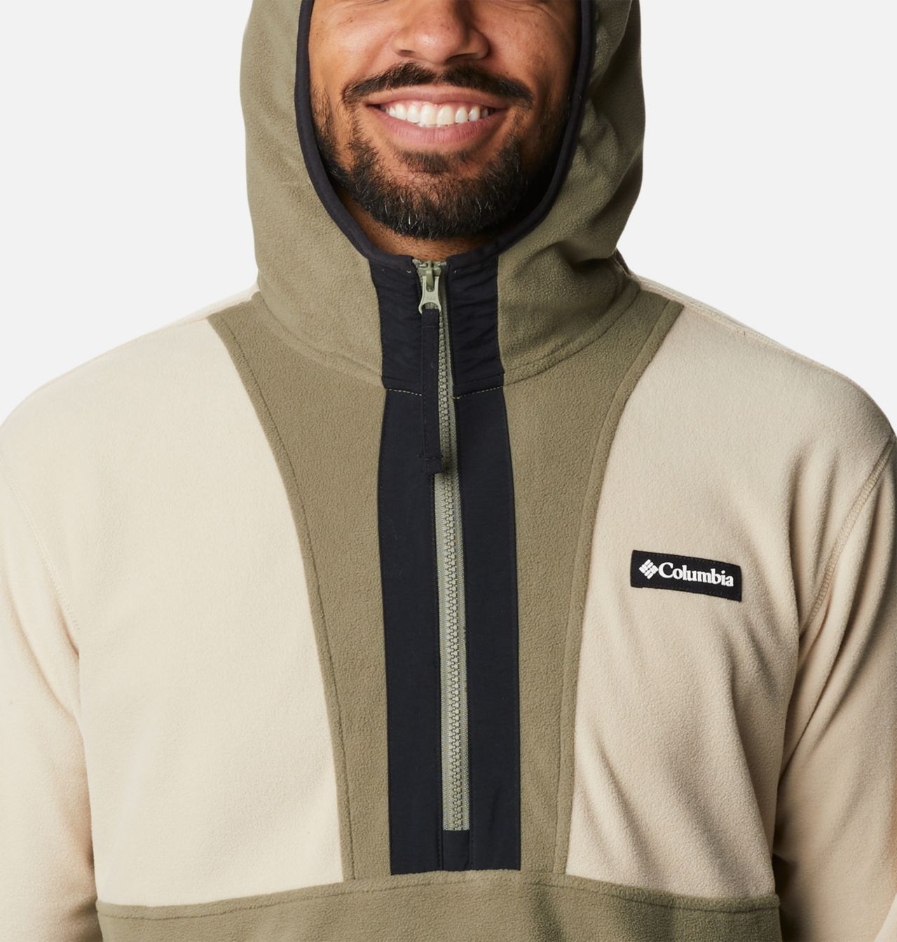 Men's Back Bowl™ Lite Half Zip Fleece Hoodie 4