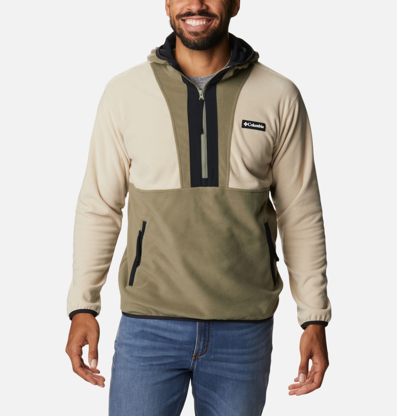 Men's Back Bowl™ Lite Half Zip Fleece Hoodie 1