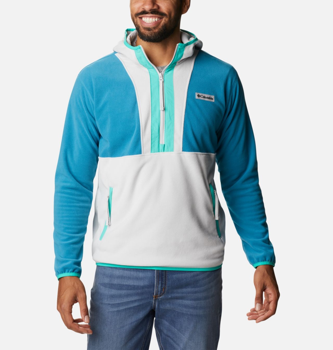 Men's Back Bowl™ Lite Half Zip Fleece Hoodie 1