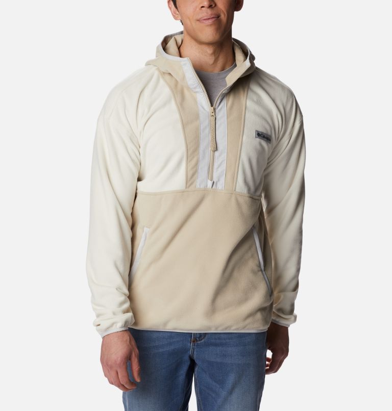 Half zip shop fleece hoodie