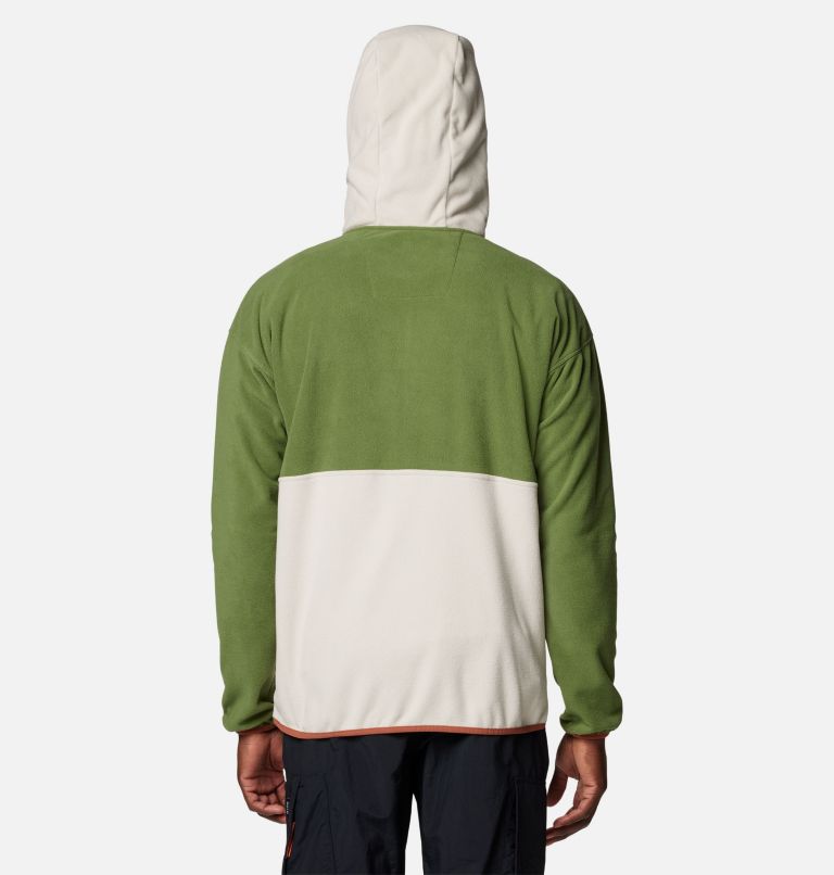 Men’s Backbowl Lite Half Zip Fleece Hoodie, Color: Canteen, Dark Stone, Auburn, image 2