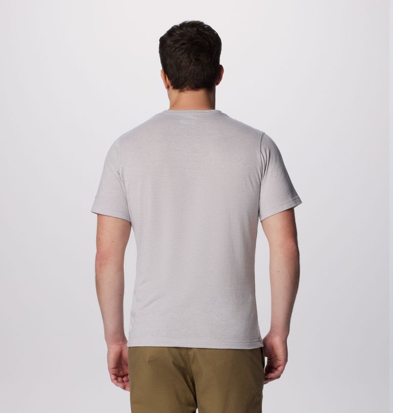 Men's Thistletown Hills Short Sleeve Shirt, Color: Columbia Grey Heather, image 2