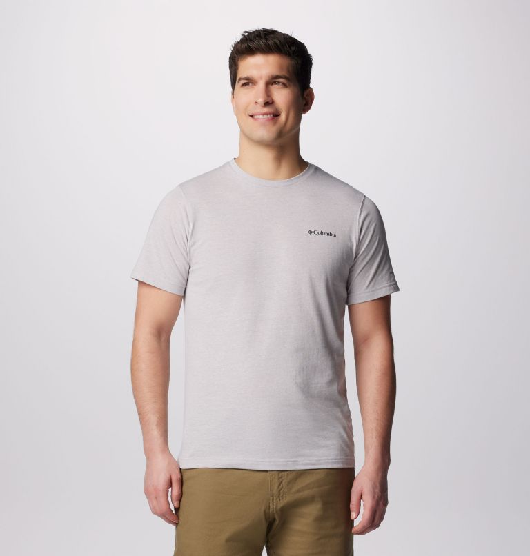 Men's Thistletown Hills Short Sleeve Shirt, Color: Columbia Grey Heather, image 1