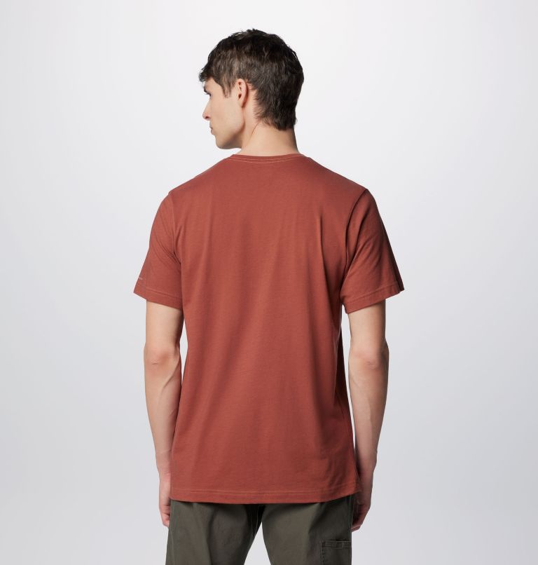Men's Thistletown Hills Short Sleeve Shirt, Color: Auburn Heather, image 2