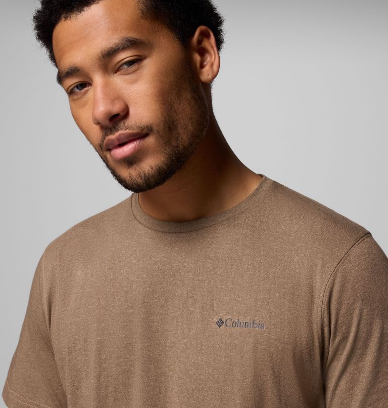 Men's Thistletown Hills Short Sleeve Shirt, Color: Delta Heather, image 5