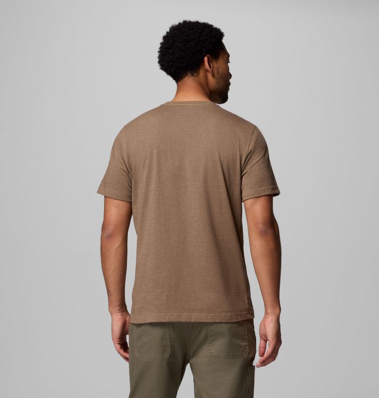 Men's Thistletown Hills Short Sleeve Shirt, Color: Delta Heather, image 3