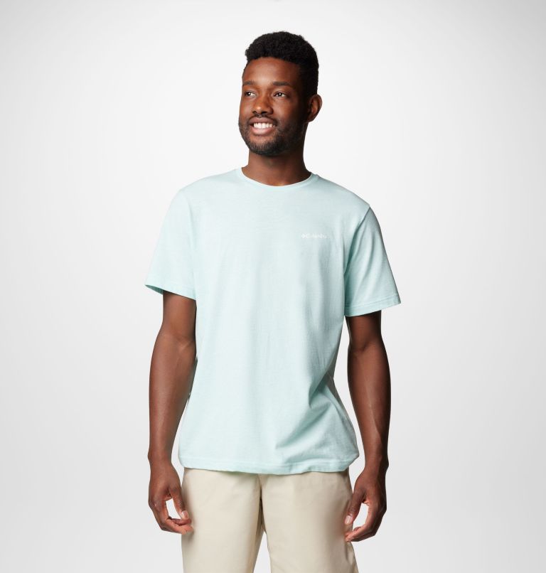 Camiseta de manga corta Thistletown Hills para hombre, Color: Spray Double Dye, image 1