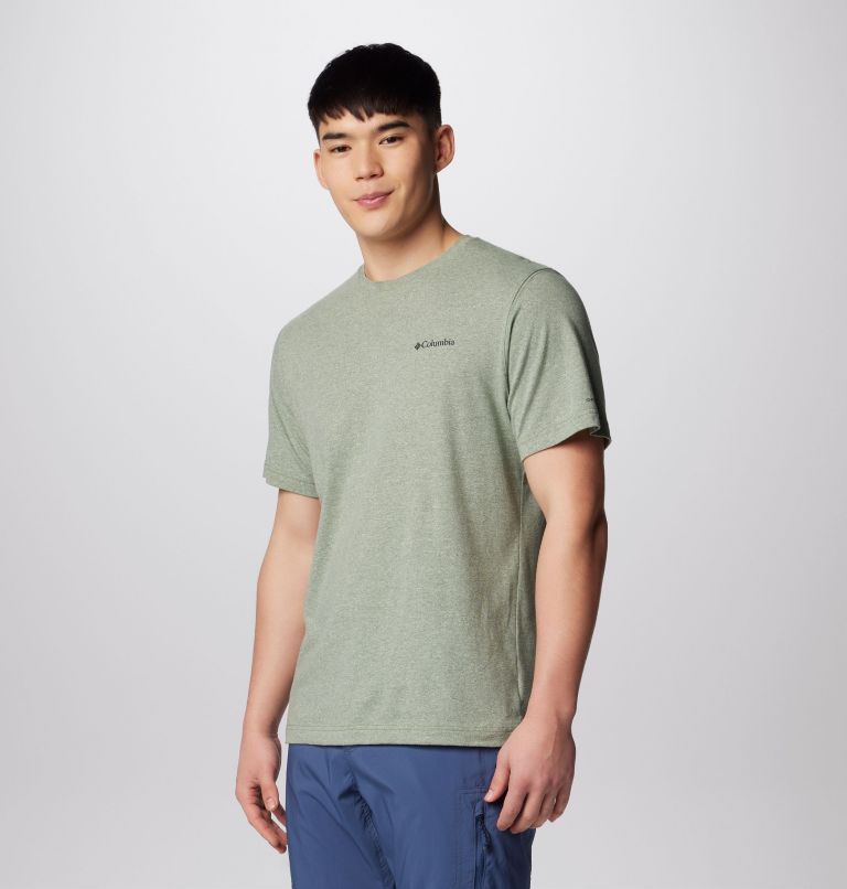 Men's Thistletown Hills Short Sleeve Shirt - Tall, Color: Canteen Heather, image 4