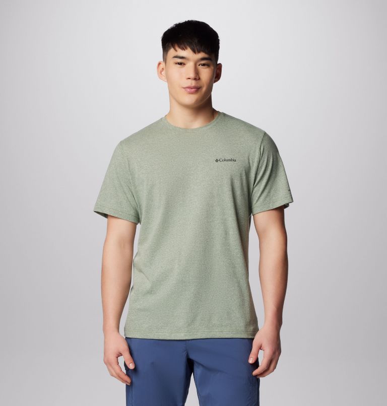 Men's Thistletown Hills Short Sleeve Shirt - Tall, Color: Canteen Heather, image 1