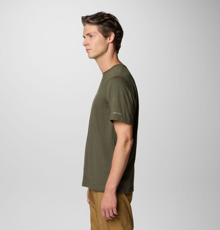 Men's Thistletown Hills Short Sleeve Shirt, Color: Greenscape Heather, image 4