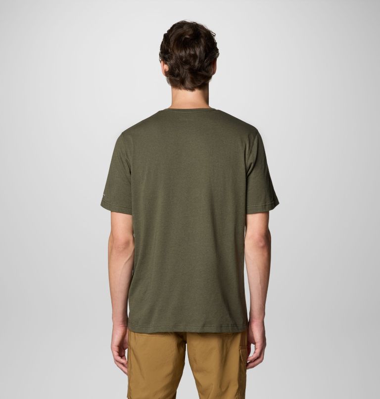 Men's Thistletown Hills Short Sleeve Shirt, Color: Greenscape Heather, image 2
