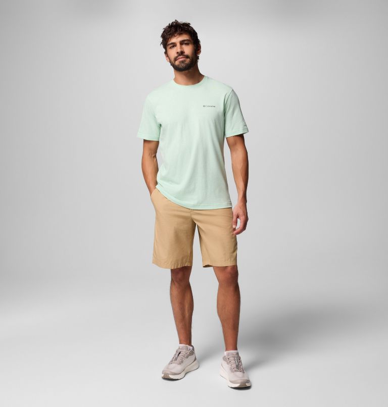 Men's Thistletown Hills Short Sleeve Shirt, Color: New Mint Heather, image 2