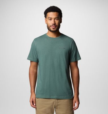 Thistletown Hills Short Sleeve, Color: Stone Green Heather, image 1